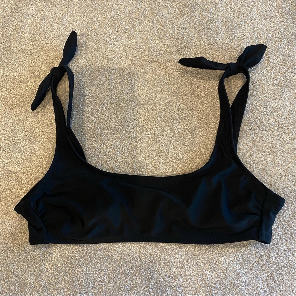 Black Bikini Top w/ Bows